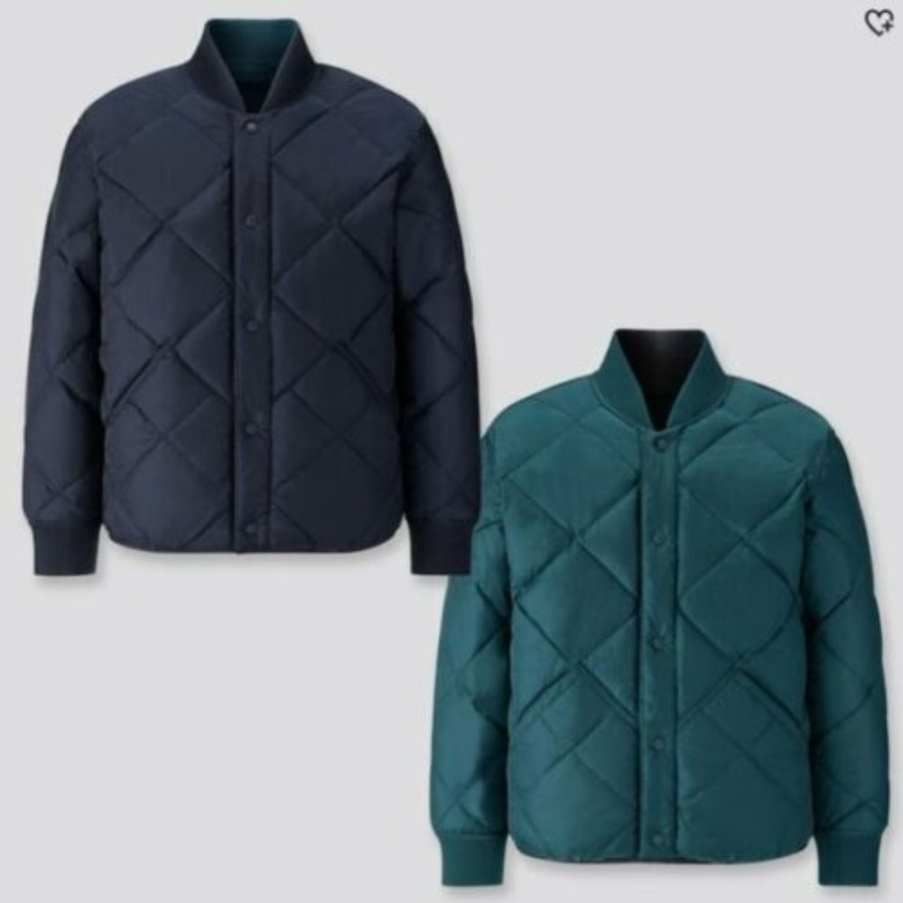Uniqlo U Warm Padded Reversible Blouson Navy XL